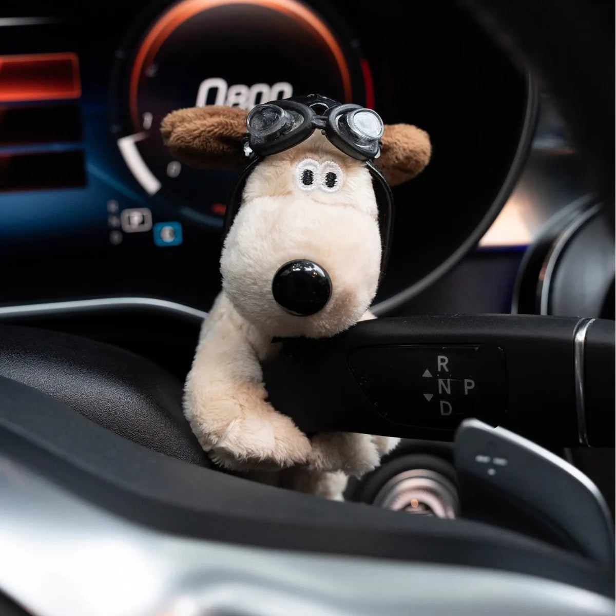 Cute Plush Puppy Car Hanging Decor