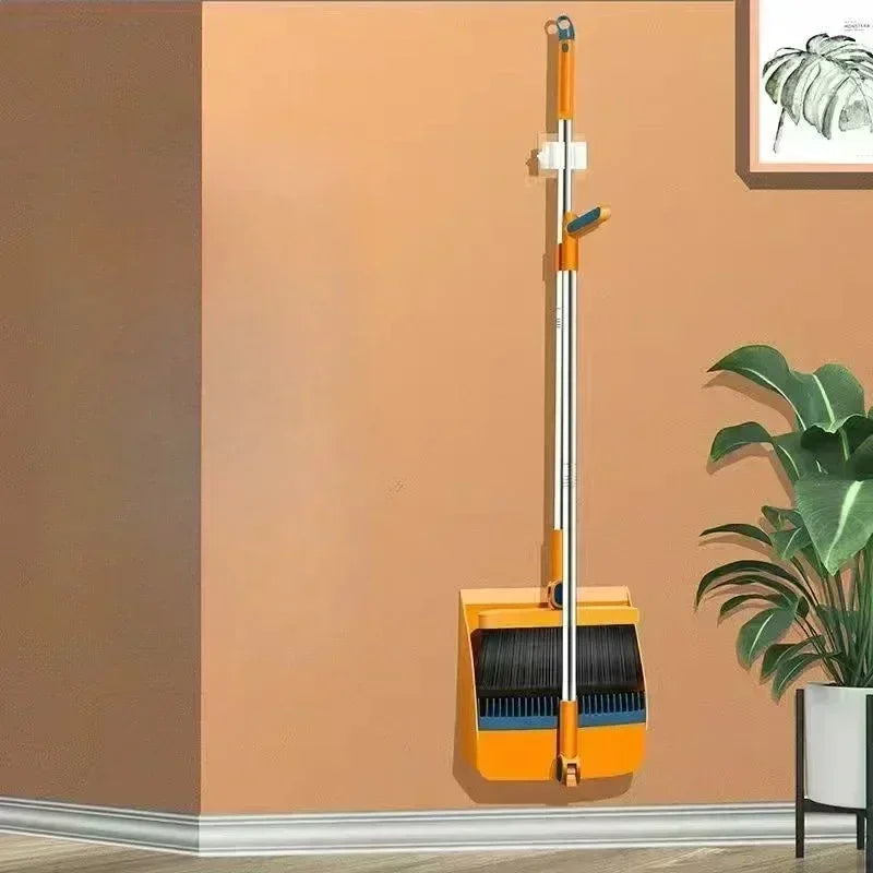 Foldable Broom & Dustpan Set