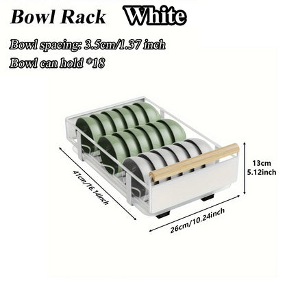 Pull-Out Dish Rack Organizer