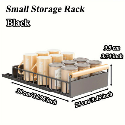 Pull-Out Dish Rack Organizer