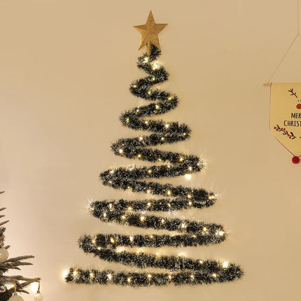 Flocked Christmas Tree
