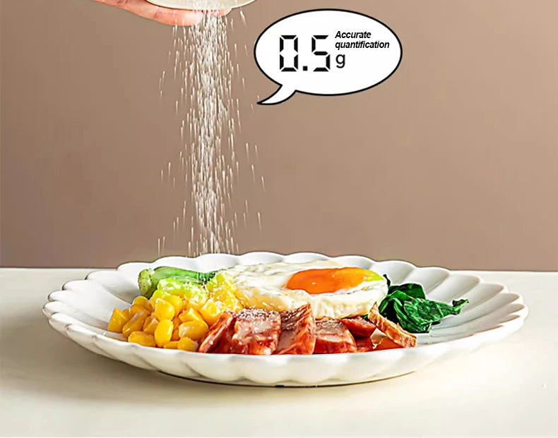 Adjustable Glass Seasoning Jar