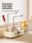 Kitchen Sponge And Towel Drain Rack