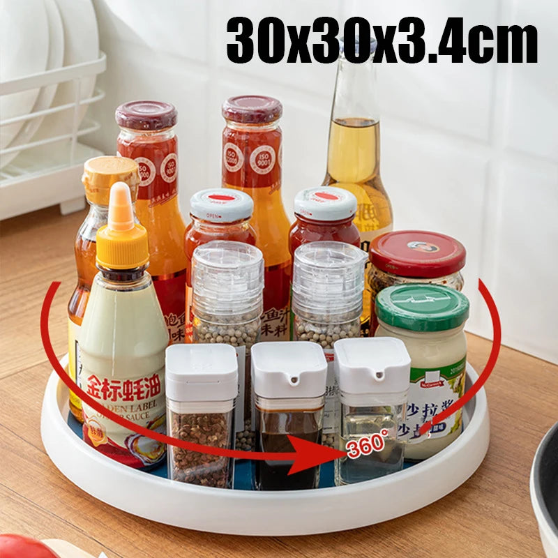 360° Rotating Kitchen Storage Organizer