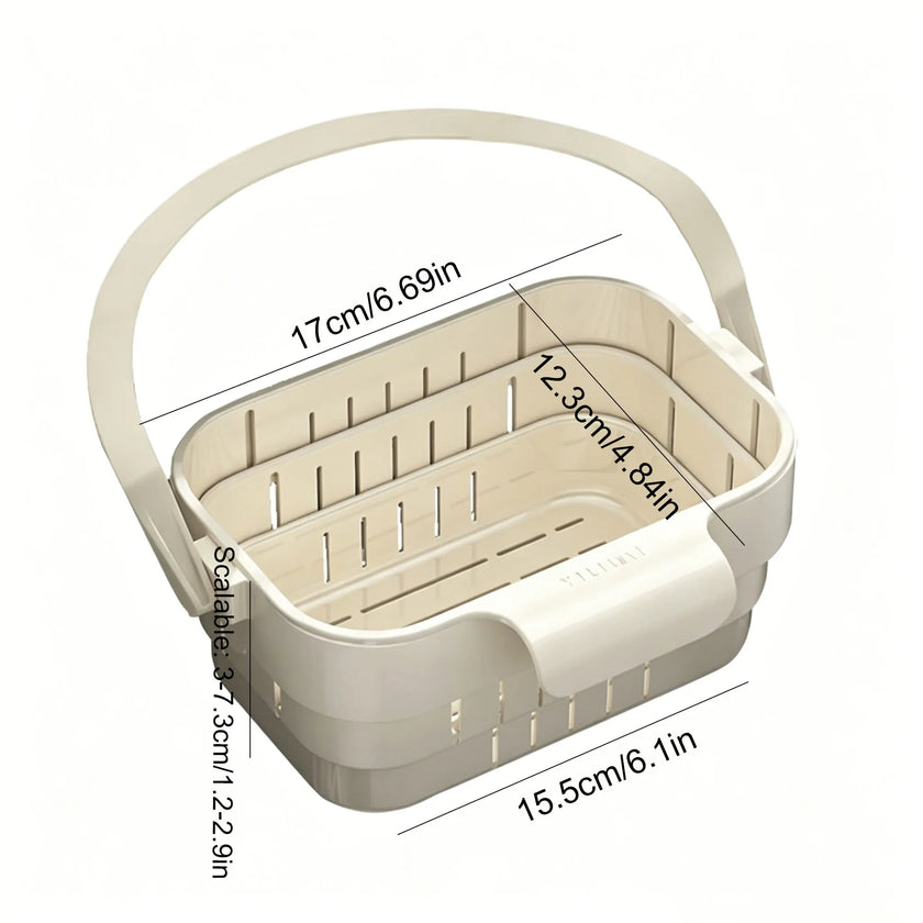 Kitchen Sink Foldable Drain Basket