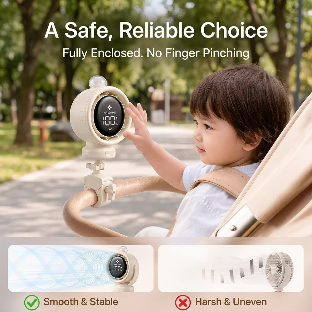 Portable Stroller Fan
