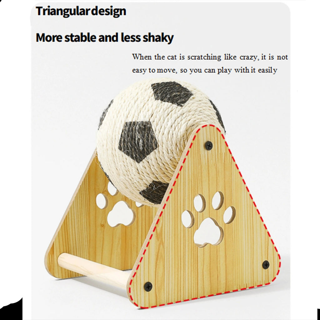 Cat Scratching Ball