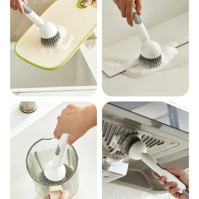 Liquid Rotating Pot Brush