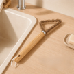 Wooden Corner Cleaning Brush