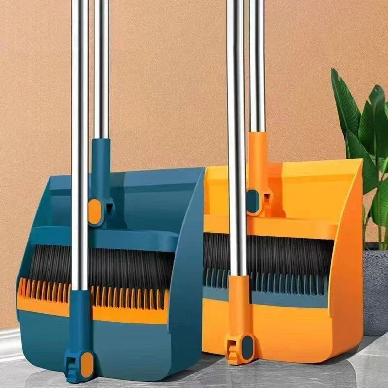 Foldable Broom & Dustpan Set