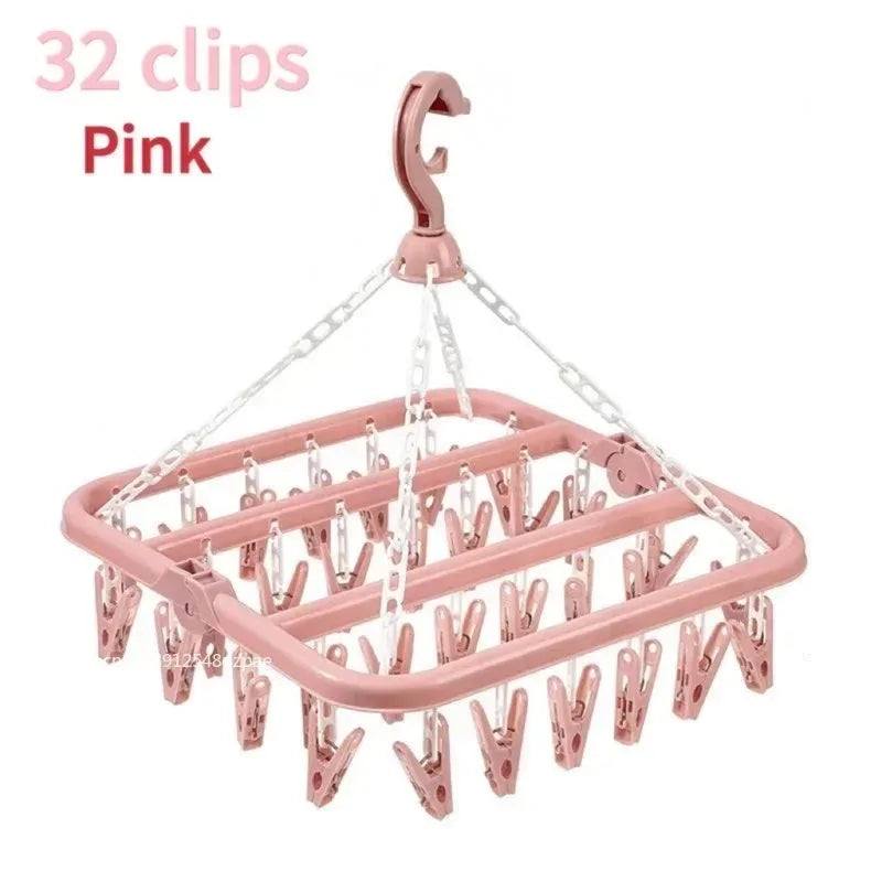Foldable Clothes Drying Rack