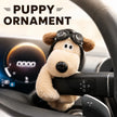 Cute Plush Puppy Car Hanging Decor
