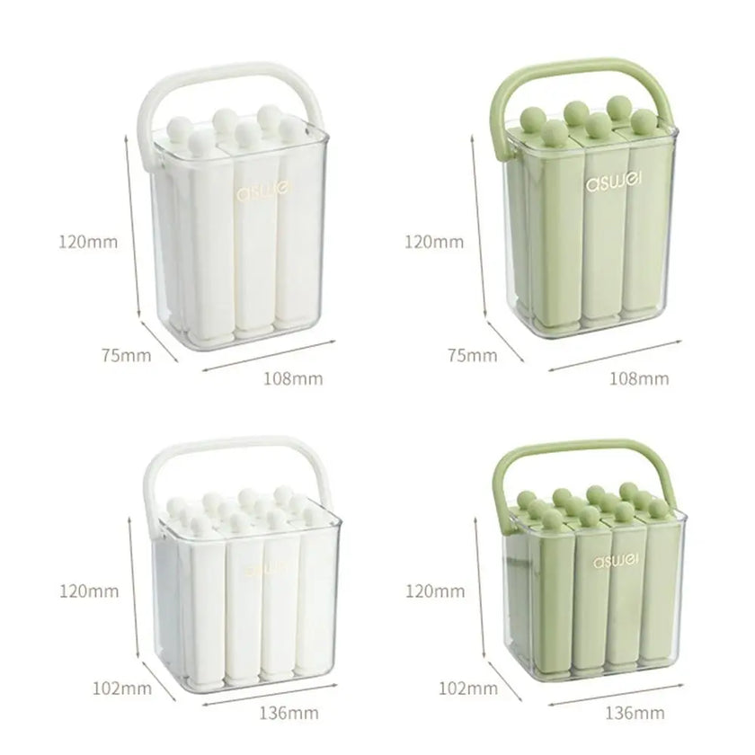 Silicone Popsicle Mold with Lid