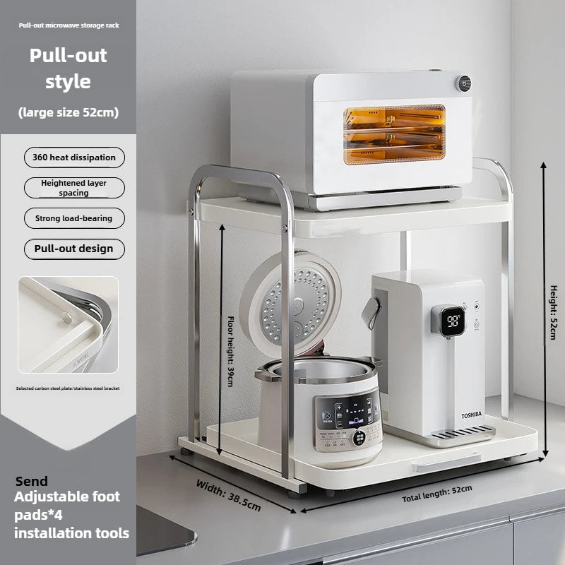 2-Tier Microwave Oven Rack