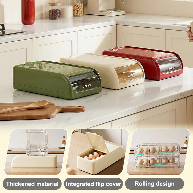 Flip Cover Egg Organizer