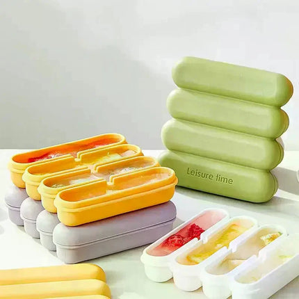 4-Slot Silicone Mold