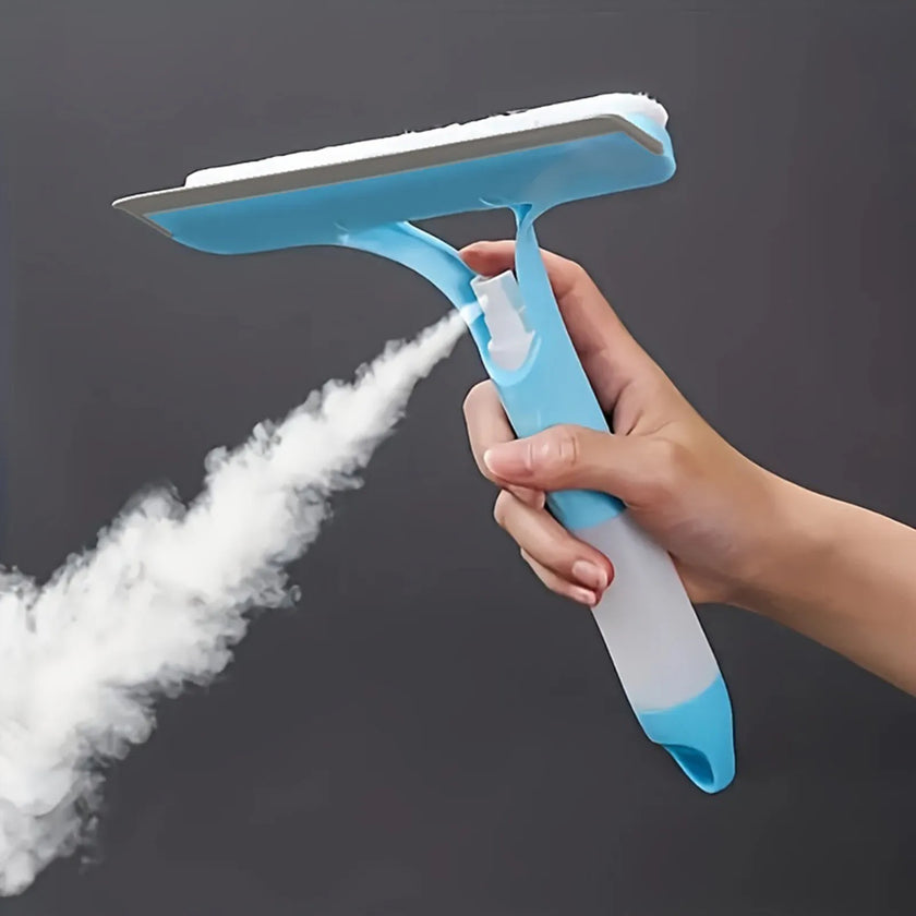 Window Wiper With Water Spray