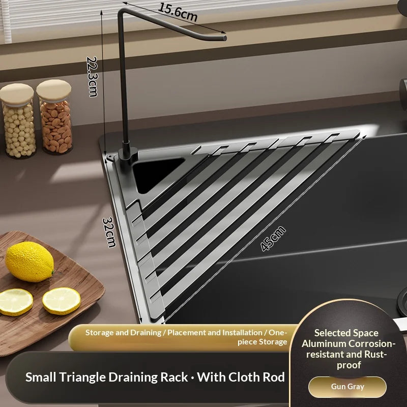 Foldable Drain Rack