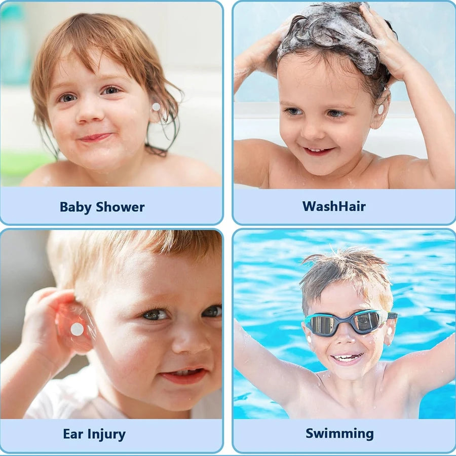 30/60Pcs Waterproof Ear Covers