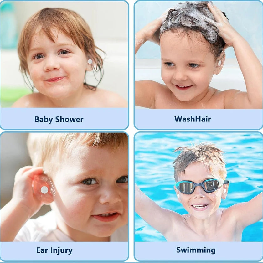 30/60Pcs Waterproof Ear Covers