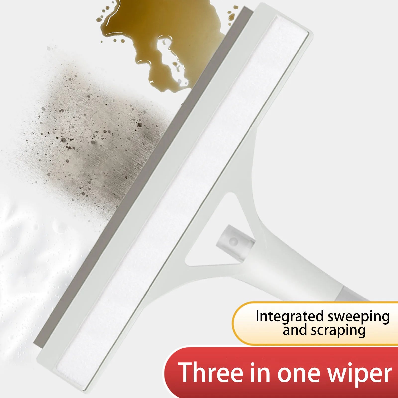 Window Wiper With Water Spray