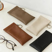 Portable Leather Eyewear Case