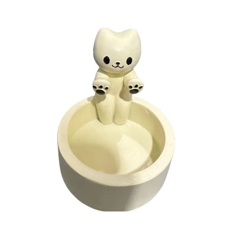 Cute Cat Candle Holder