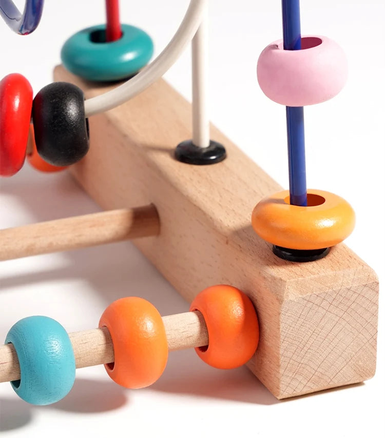 Montessori Wooden Bead Toy