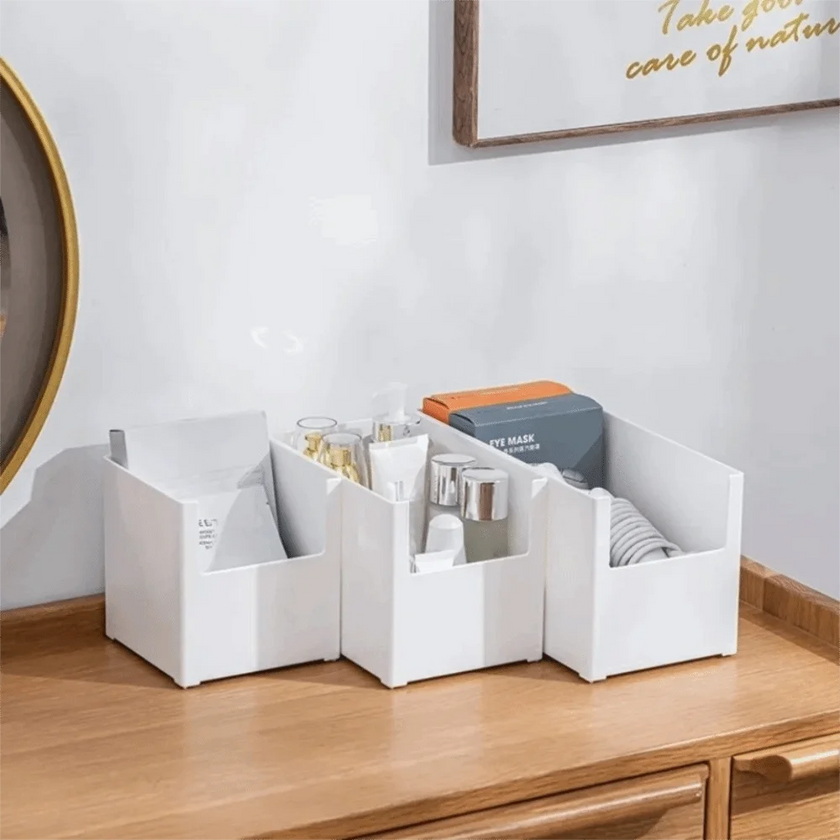 2 PCS Expandable Plastic Storage Box