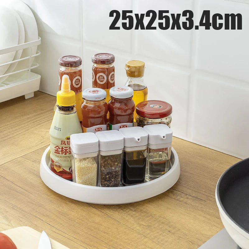 360° Rotating Kitchen Storage Organizer