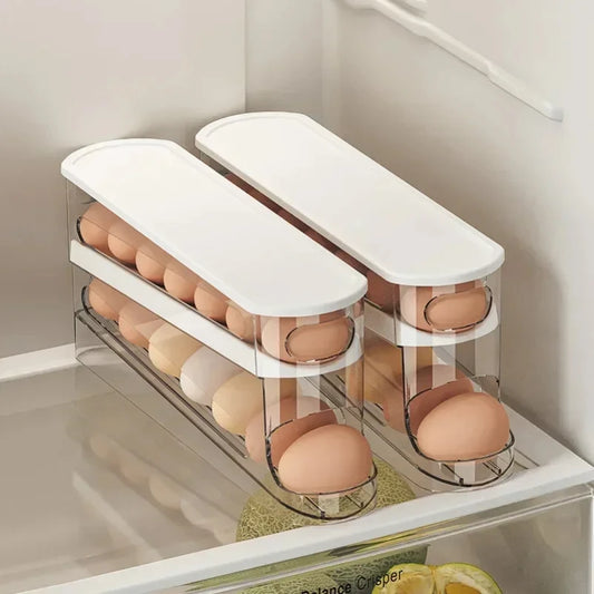 Automatic Rolling Egg Rack Holder