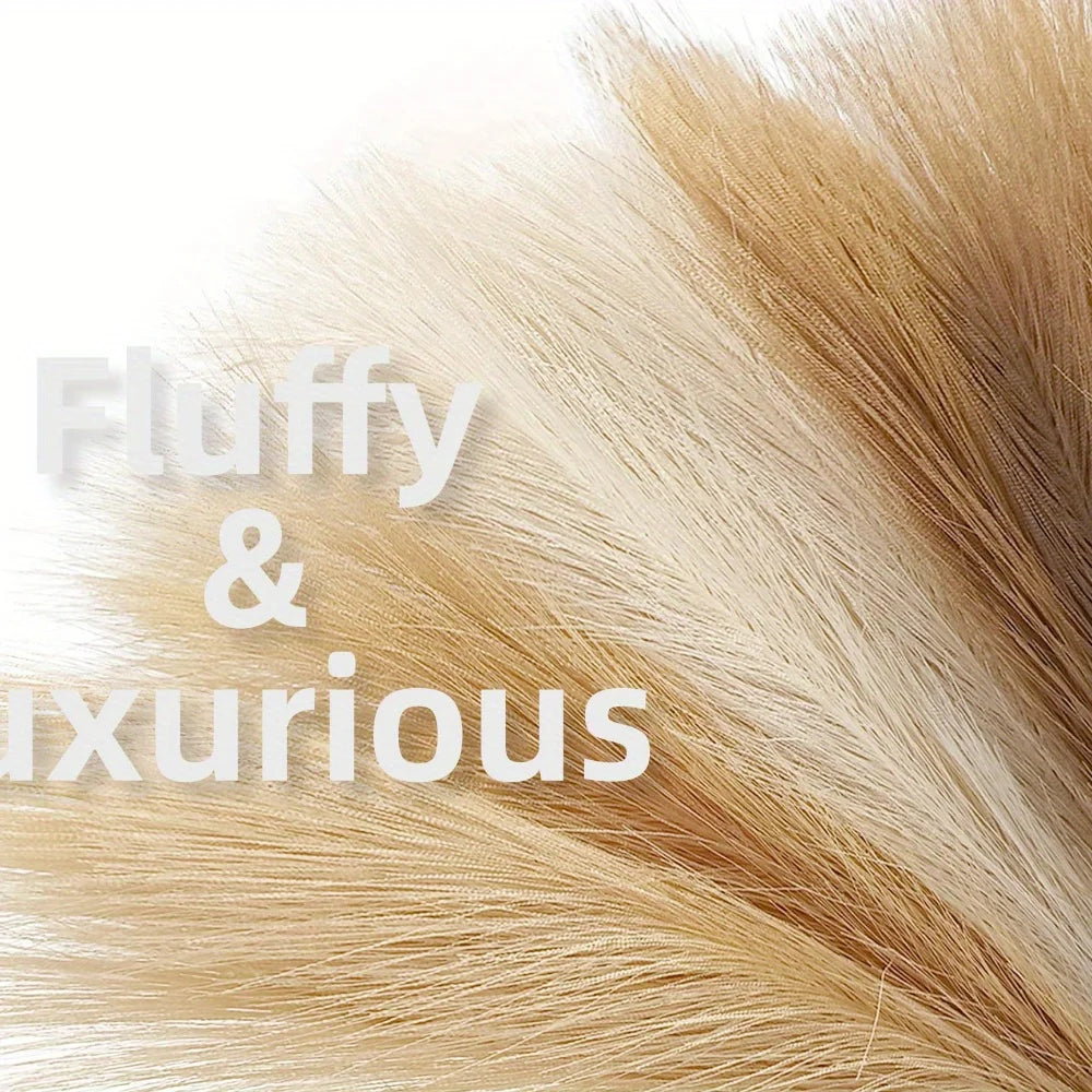 Artificial Pampas Grass Set