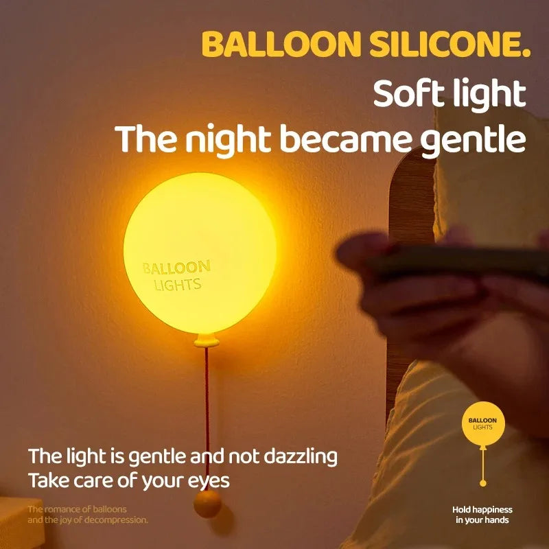 Silicone Balloon Night Light