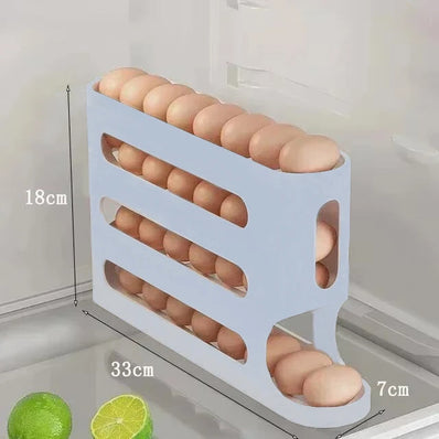 Automatic Rolling Egg Rack Holder