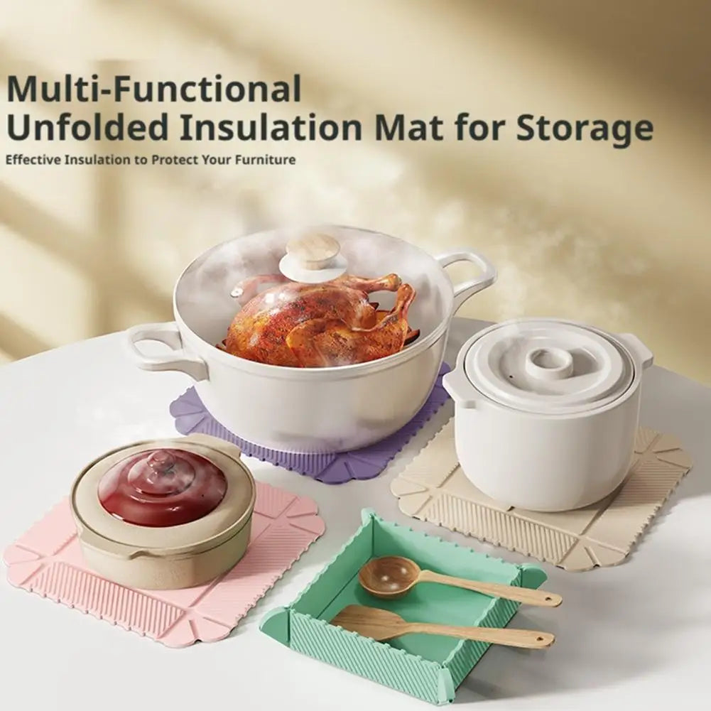 Foldable Magnetic Silicone Heat