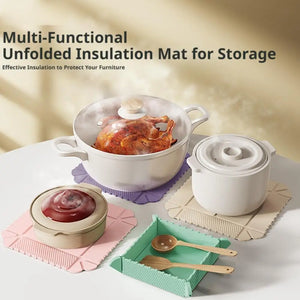 Foldable Magnetic Silicone Heat