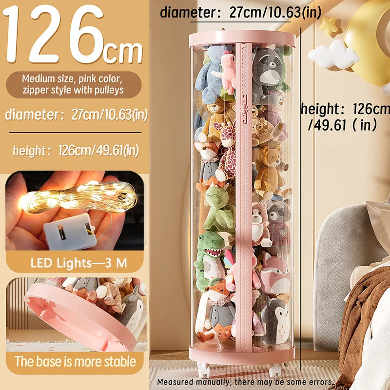 Toys Storage Box With Led&Wheels