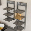 Wall-Mounted Foldable Kitchen Storage