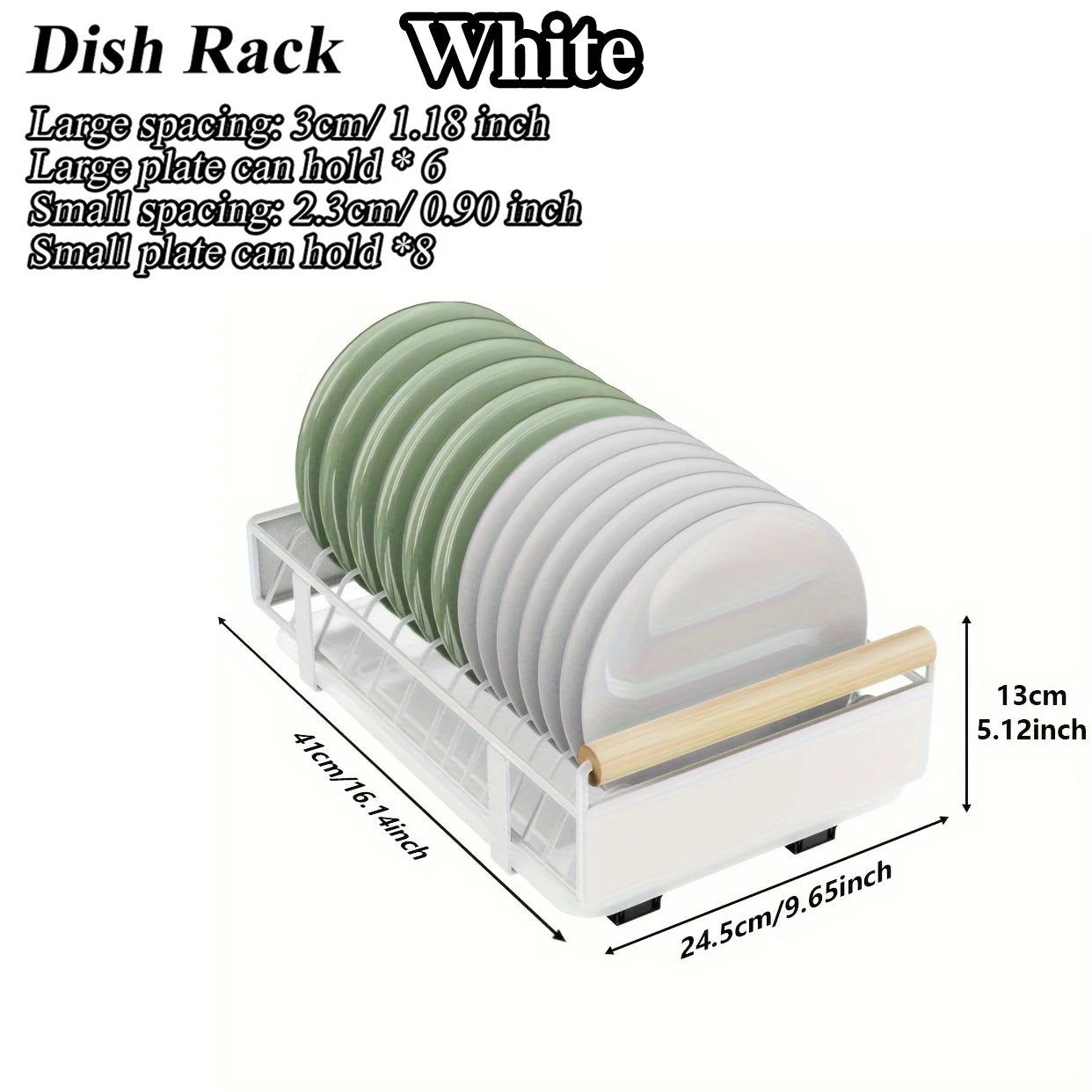 Pull-Out Dish Rack Organizer