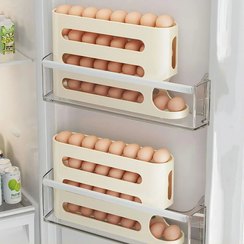 Automatic Rolling Egg Rack Holder