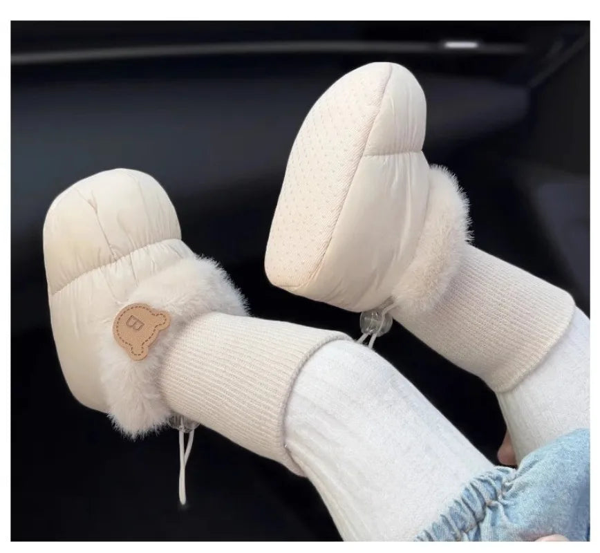 Velvet Winter Baby Shoes