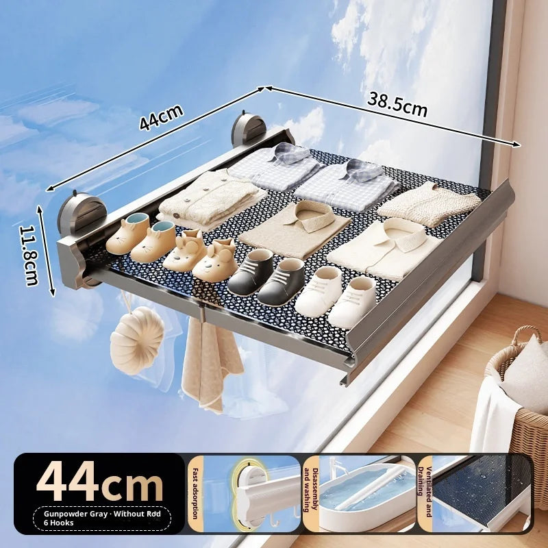 Suction Closet Rack