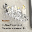 Ripple Suction Cup Bathroom Organizer