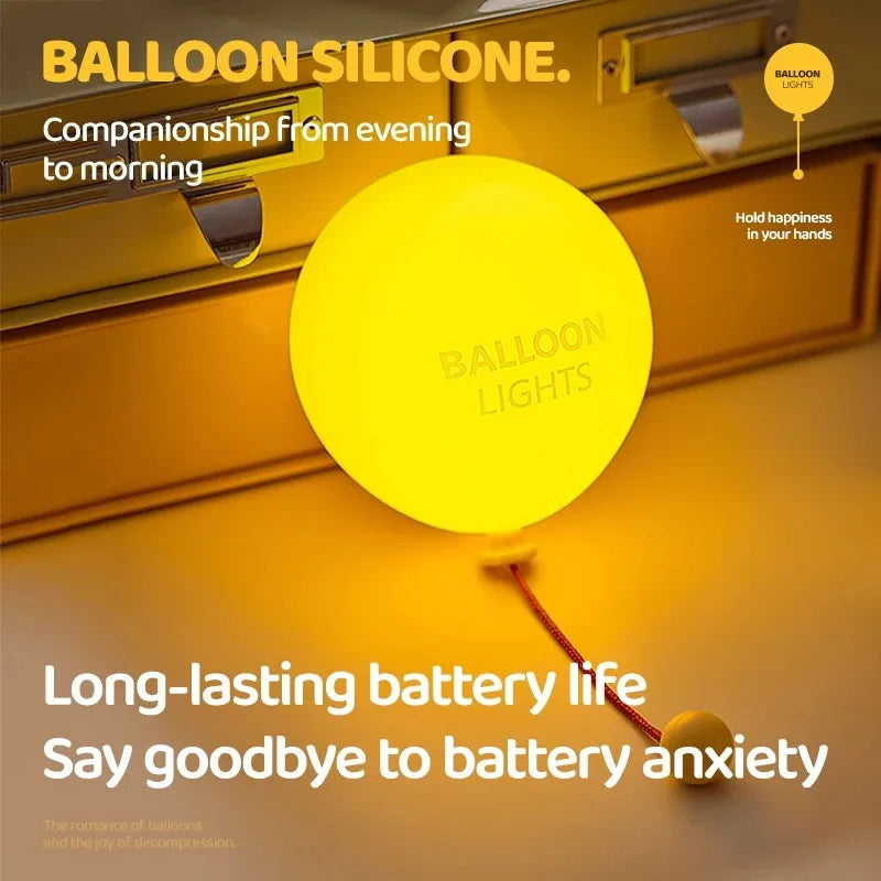 Silicone Balloon Night Light