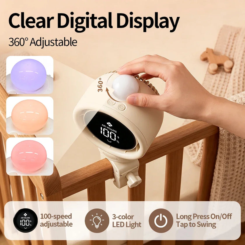 Portable Stroller Fan