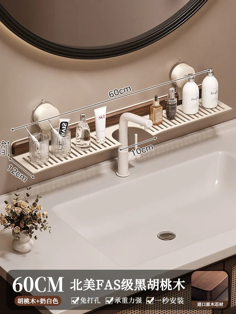 Sink No-Drill Bathroom Organizer Shelf
