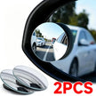 2Pcs 360° Adjustable Blind Spot Mirror