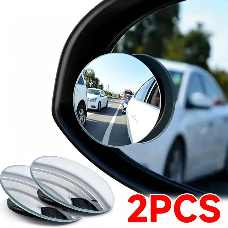 2Pcs 360° Adjustable Blind Spot Mirror