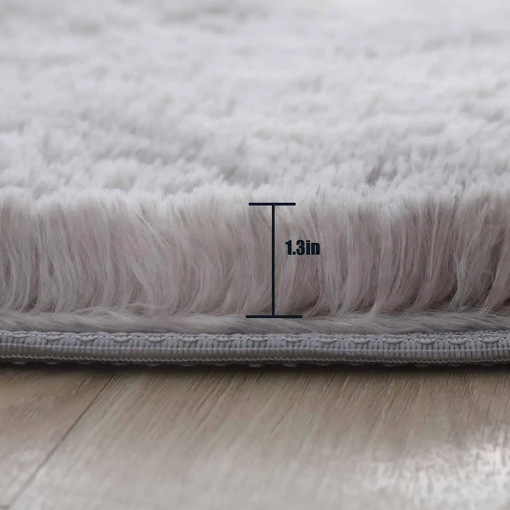 Round Fluffy Soft Area Rug