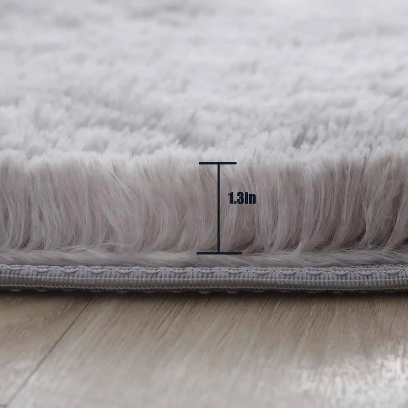 Round Fluffy Soft Area Rug